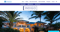 Desktop Screenshot of indigovilla.com